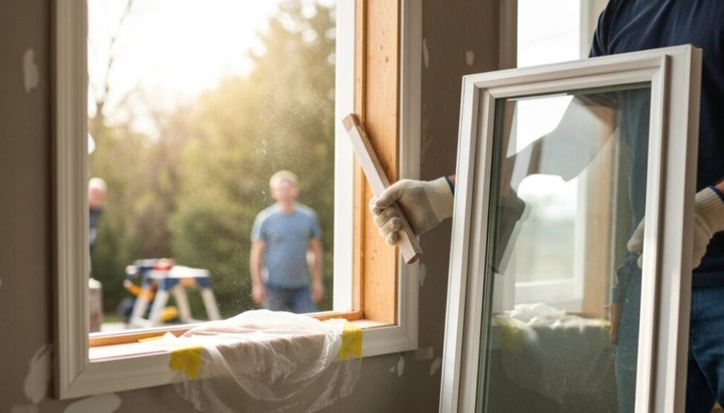 Fensteraustausch Schmutz Bedenken