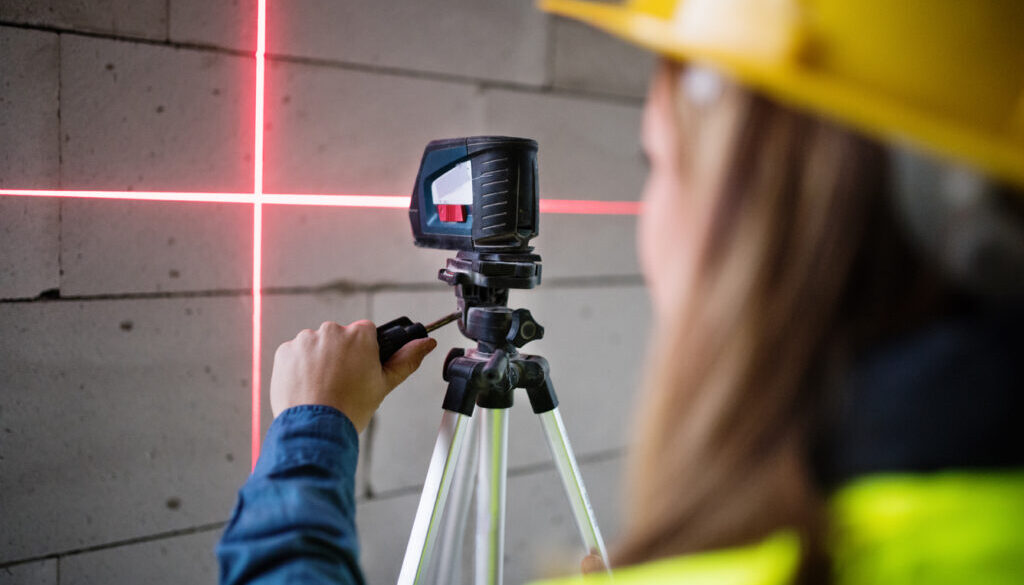 Laser-Messtechnik im Straßenbau – Millimetergenau arbeiten