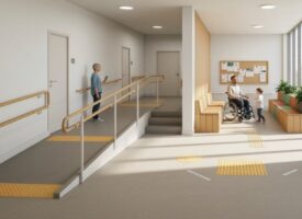 barrierefreies Cohousing in einem Wohnhaus