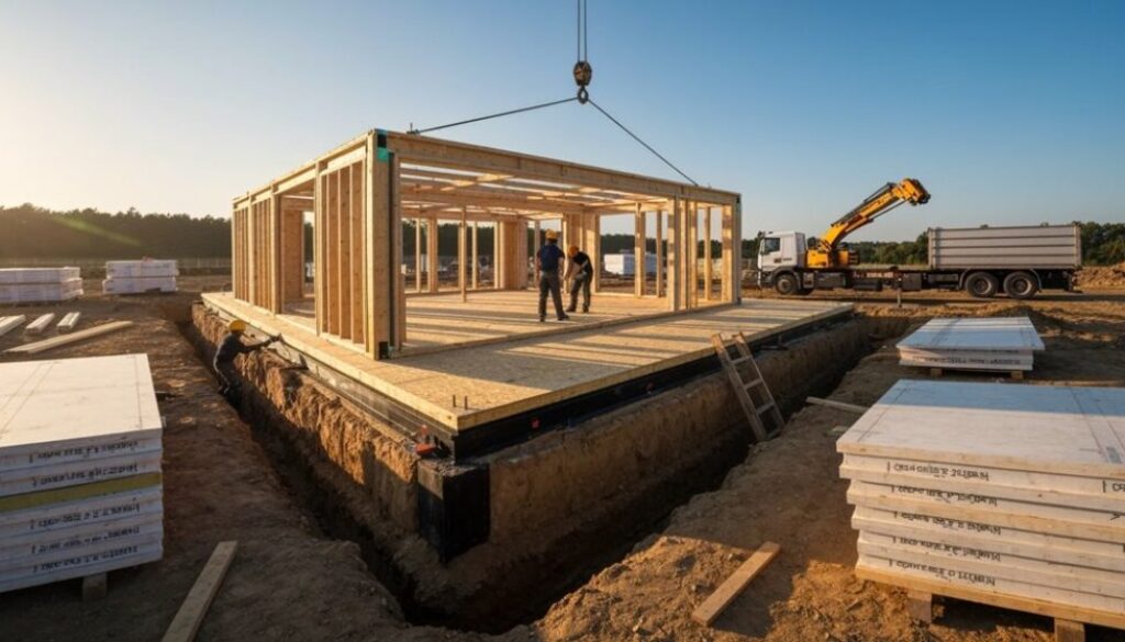 wie lange vorgefertigtes Haus