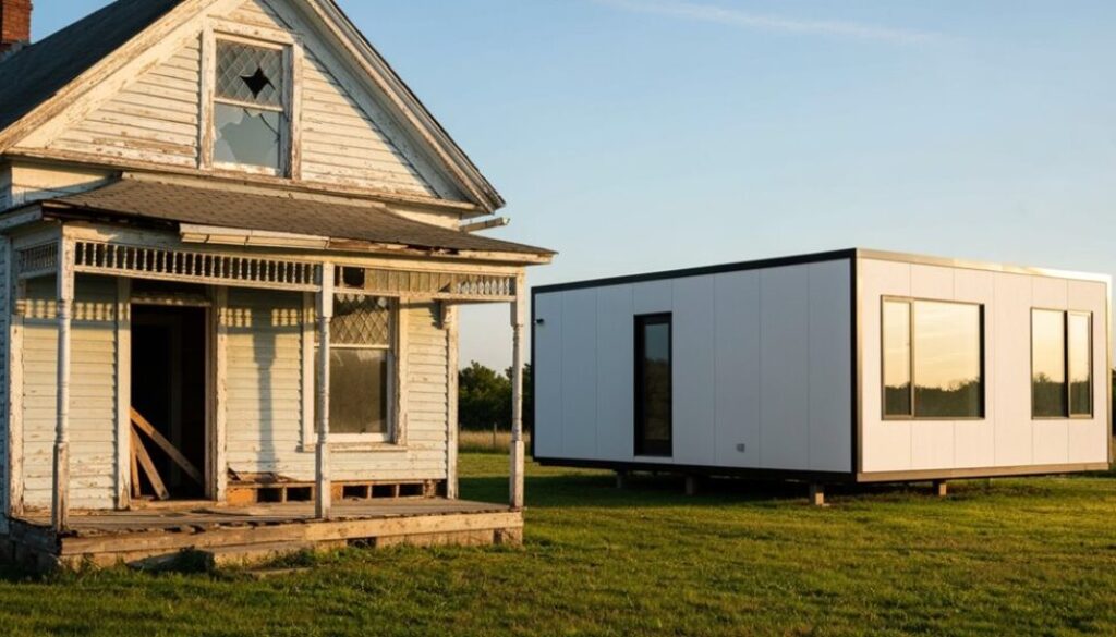 renoviere Kern oder prefab