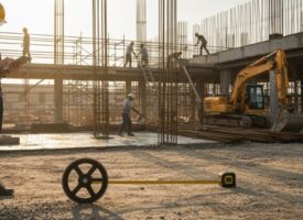 Produktivitätsbewertung auf der Baustelle