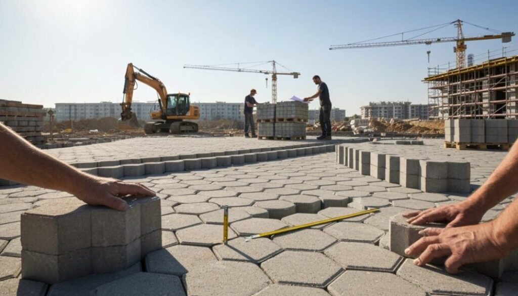 Integriertes Einkaufen und Bauen