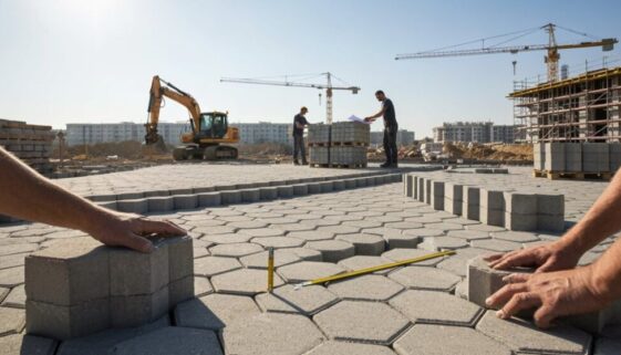 Integriertes Einkaufen und Bauen