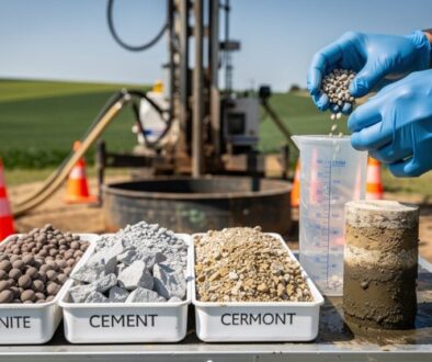 Materialien für sicheres Brunnenversiegeln